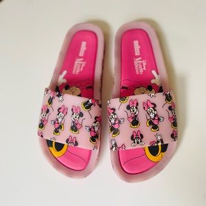 Minie mouse Melissa sandals size 8